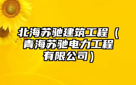 北海蘇馳建筑工程（青海蘇馳電力工程有限公司）