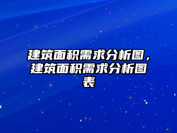 建筑面積需求分析圖，建筑面積需求分析圖表