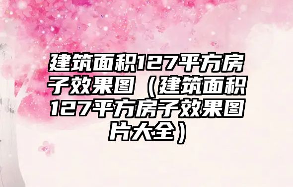 建筑面積127平方房子效果圖（建筑面積127平方房子效果圖片大全）