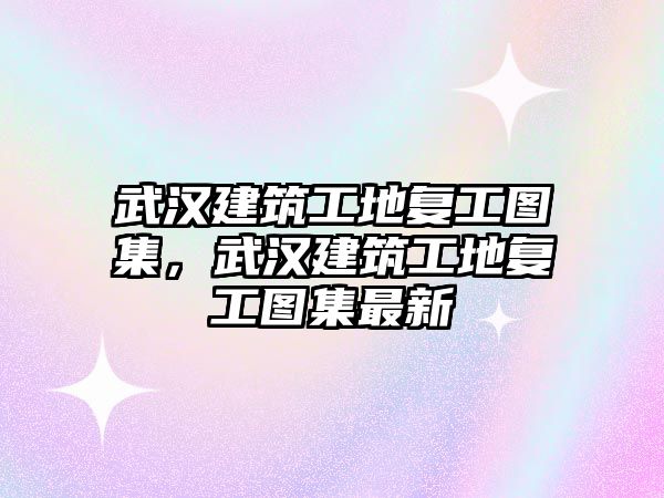 武漢建筑工地復(fù)工圖集，武漢建筑工地復(fù)工圖集最新