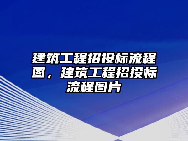 建筑工程招投標流程圖，建筑工程招投標流程圖片