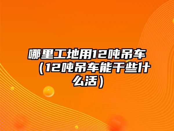 哪里工地用12噸吊車（12噸吊車能干些什么活）