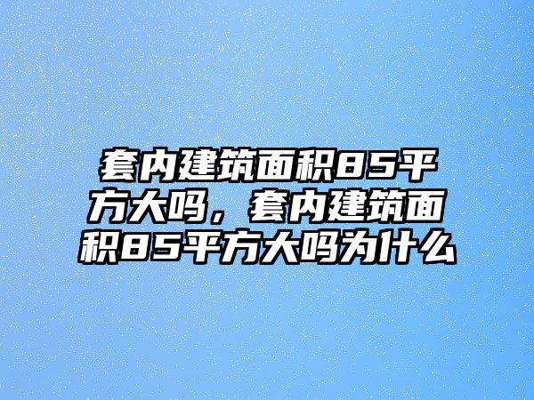 套內(nèi)建筑面積85平方大嗎，套內(nèi)建筑面積85平方大嗎為什么