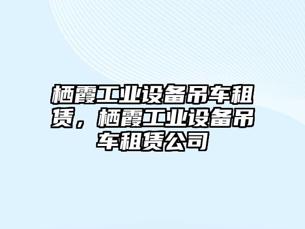 棲霞工業(yè)設(shè)備吊車租賃，棲霞工業(yè)設(shè)備吊車租賃公司